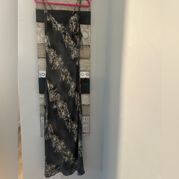 FREE PEOPLE- Gray slip dress - Picture 6 of 9